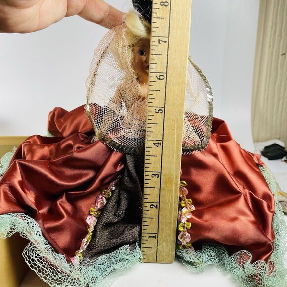 Fairyland Dolls 8" Venetian Lady 603 1940's VTG Hard Plastic Fashion Doll - Picture 10 of 12